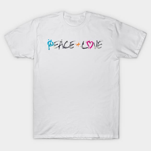 Peace + Love T-Shirt by MonkeyMade